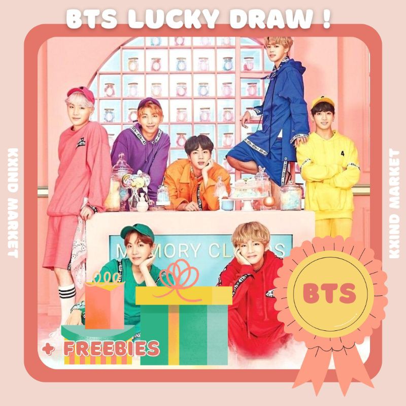 [ BTS ONLY ] Lucky Bag BTS / Surprise Box BTS / lucky draw BTS / Album BTS / Merchandise BTS