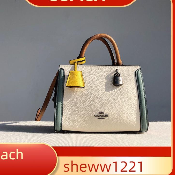 Terbaik.. coach bag 1426 Handbag Small Square Bag Tote Bag Shoulder Bag Crossbody Bag