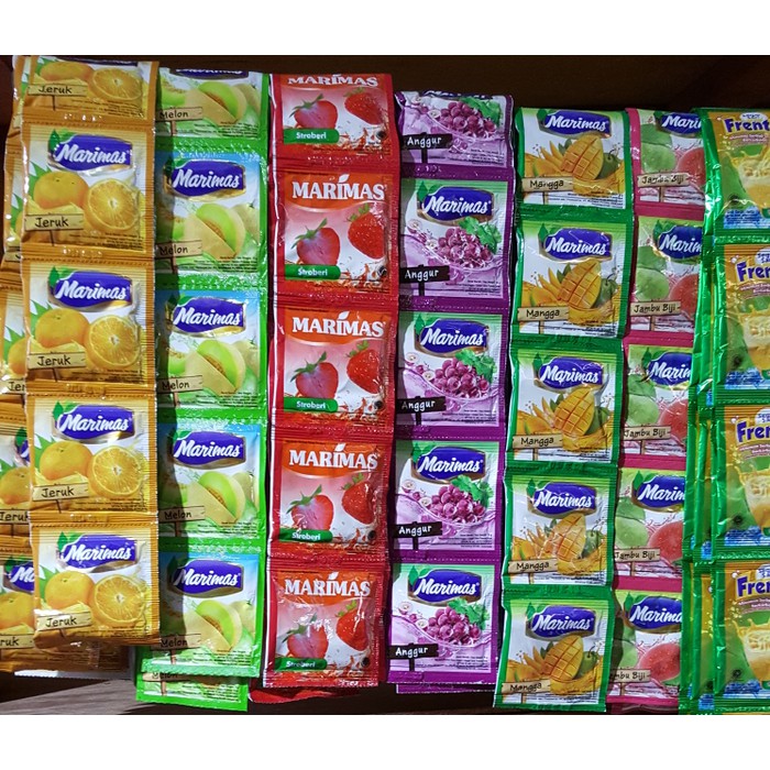 

Marimas Minuman Instant Serbuk Aneka Rasa ( 1 Renceng=10Sachet )