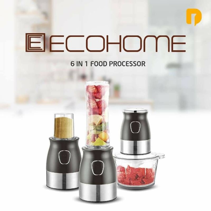 Ecohome Food Processor 6 in 1 Multifungsi