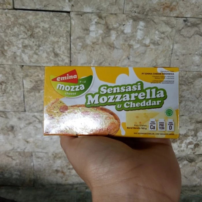 

emina mozza cheddar 165gr