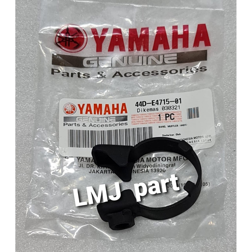 BAND MUFLER KLEM KLEMAN SAMBUNGAN SILINCER KNALPOT XEON KARBU JUPITER Z1 ORIGINAL YGP 44D-E4715-01