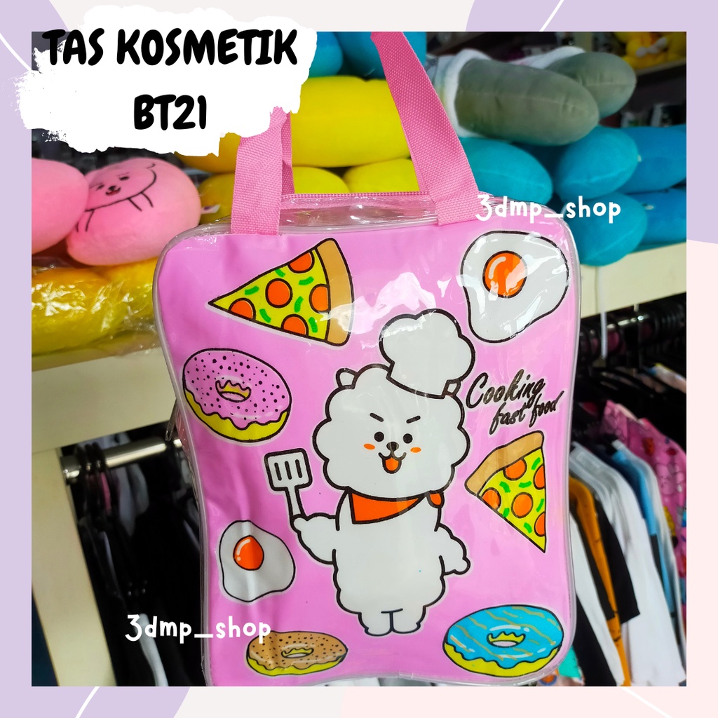 Pouch Tas Make Up Kosmetik BT21 Rj