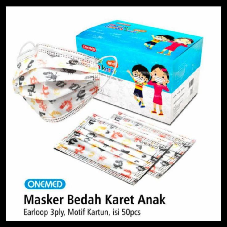 Harga Masker Medis Onemed Anak Terbaru Juli 2021 Biggo Indonesia