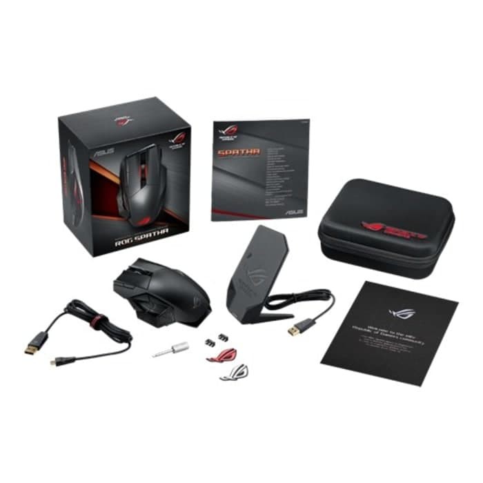 Mouse Asus Spatha / Mouse Gaming Wireless Asus Spatha