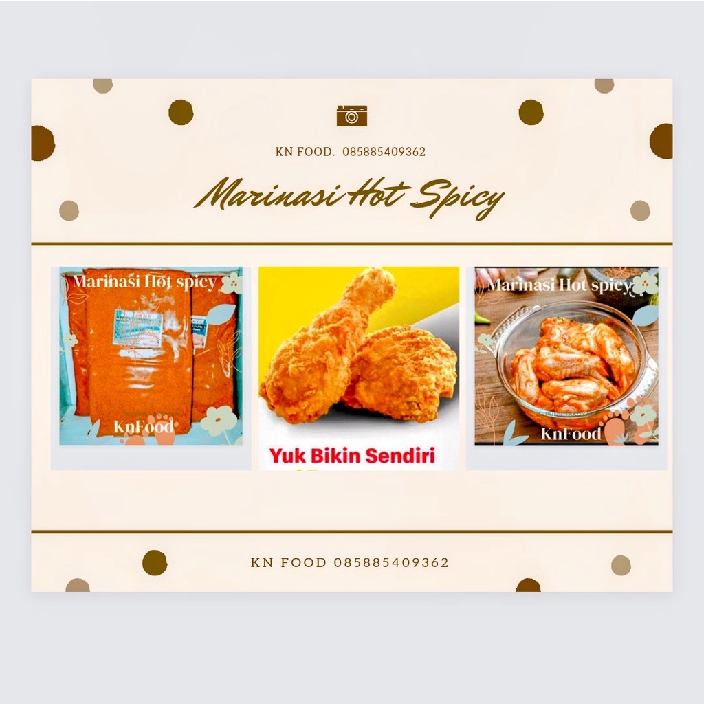 

Marinasi Perendaman Ayam