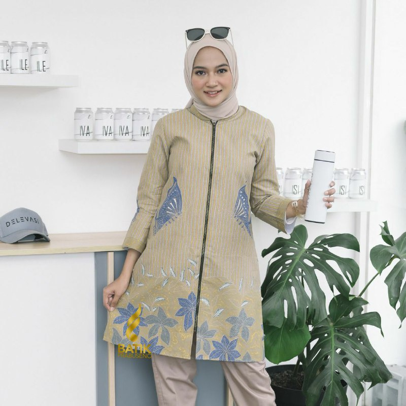 SANTARI TUNIK ATASAN BATIK WANITA ORI BATIK PRABUSENO