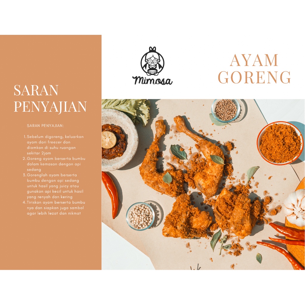 

MIMOSA AYAM GORENG YANG RENYAH DAN LEZAT