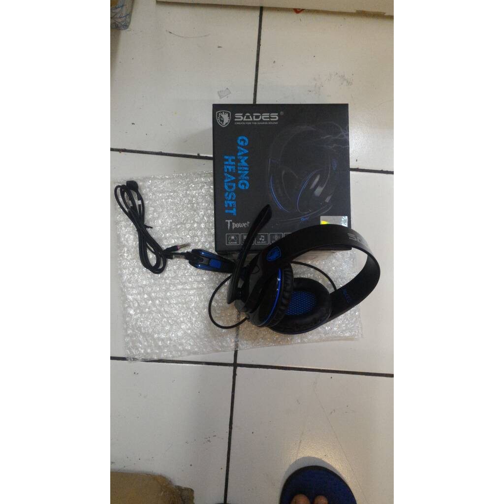 Headset Gaming Sades 701 Tpower/701 T Power