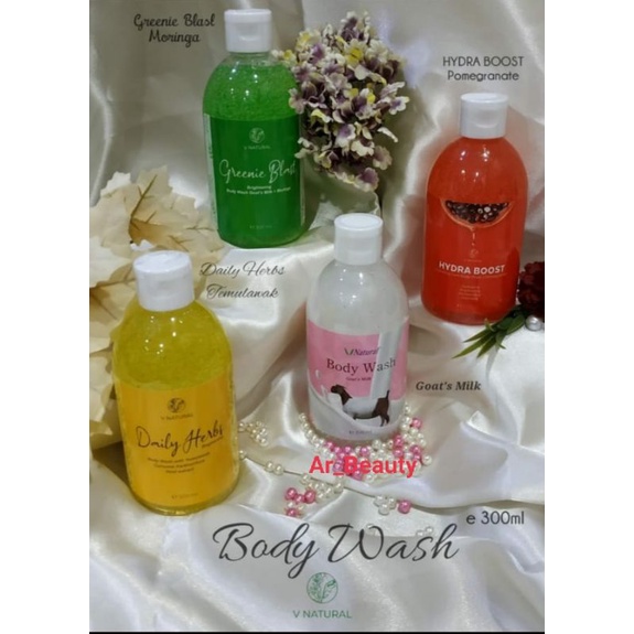 V NATURAL Brightening Body wash