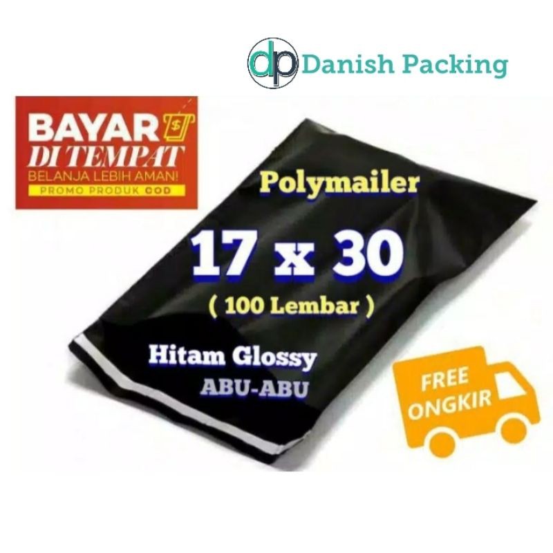 

PLASTIK POLYMAILER 17 X 30 ( 100 Lembar )