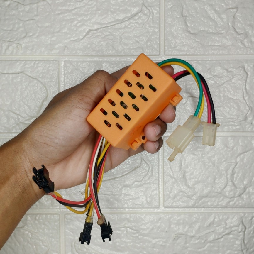 IC STEERING MODUL STEER RECEIVER POWER STEERING PLIKO MAINAN MOBIL ANAK MOBILAN AKI 12 VOLT REMOT RC