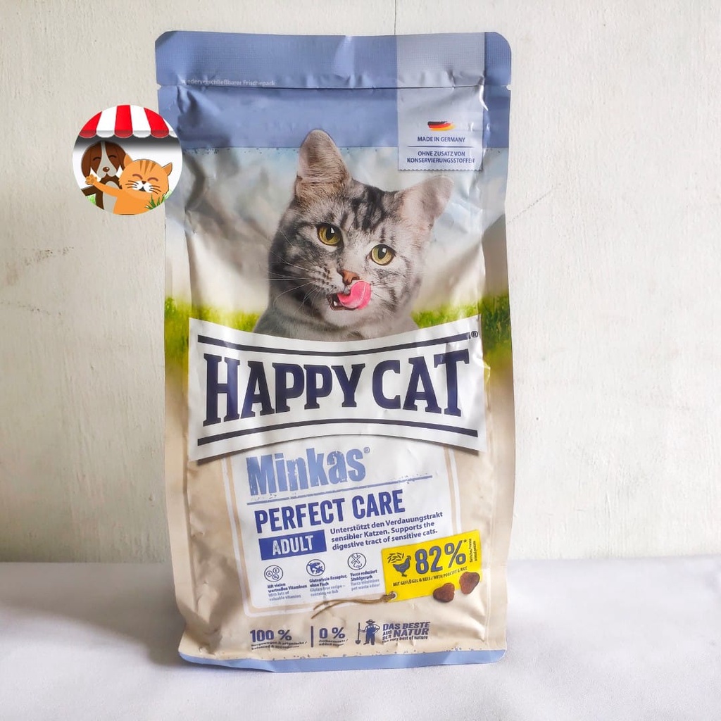 Happy Cat Minkas Perfect Care 500gr - Makanan Kucing Freshpack