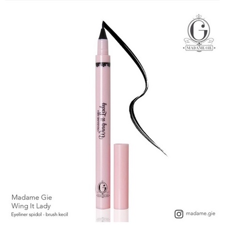 ❤ SHASYA ❤ MADAME GIE Eyeready Liner &amp; Eye Wing It Lady Liner 1g | eyeliner waterproof spidol Madamegie