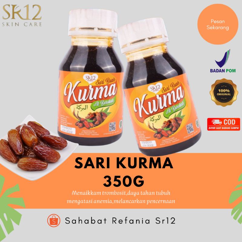 

Sari Buah Kurma SR12 Mencegah Anemia Menaikan Trombosit Anti Inflamasi Imun Booster Alami Aman Untuk Ibu Hamil Dan Menyusui