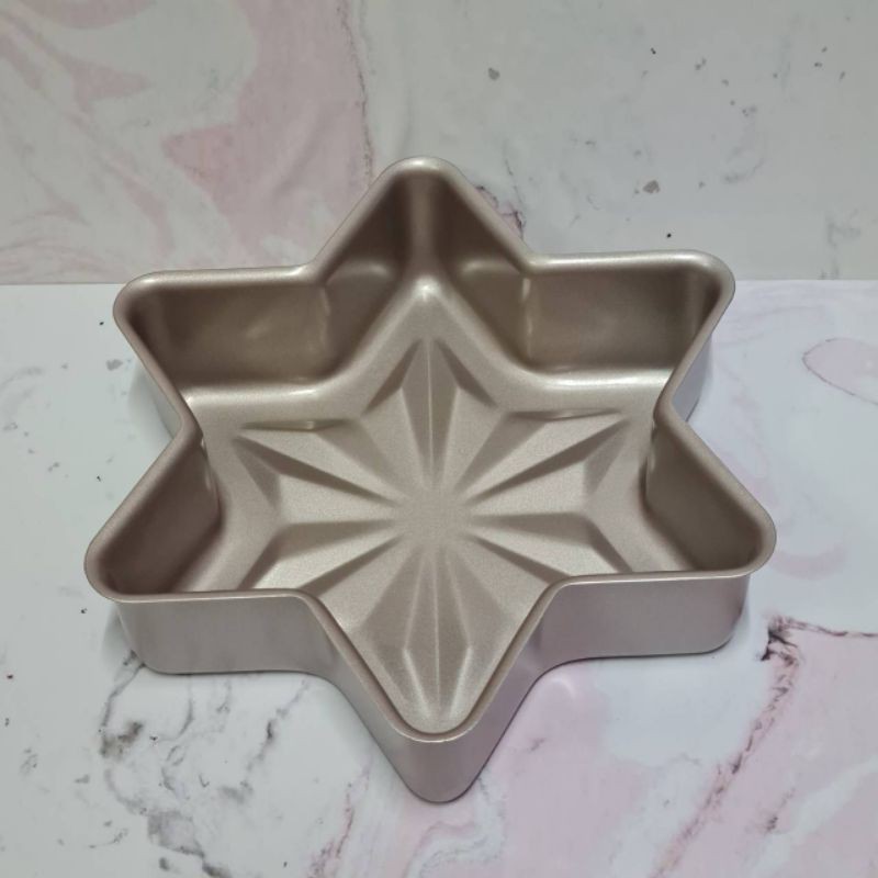 chefmade STAR cake mold bake pan wk9142/ loyang roti kue tanpa sambungan