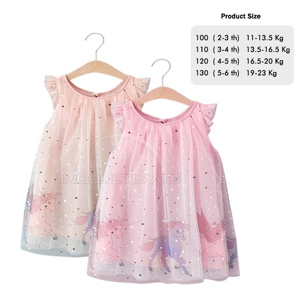 Rok Anak Baju Pesta Anak Import Dress Pesta Anak Bayi Balita Perempuan (2-6 Tahun) DRI-102 Pakaian balita cewek