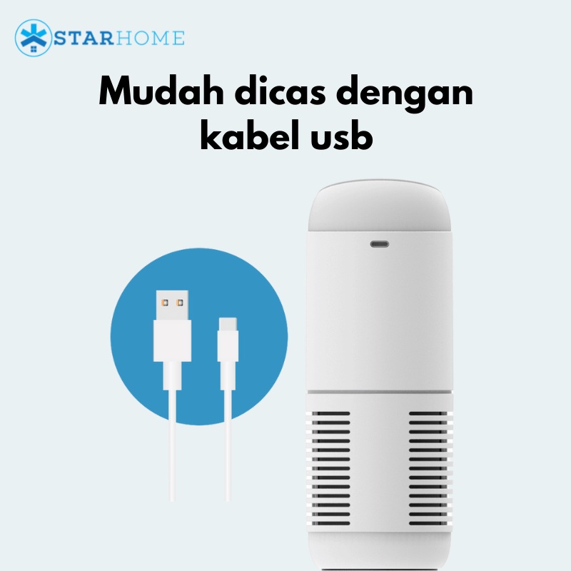 Pembersih Udara Car Air Purifier PM 2.5 Penyaring Penjernih Udara dengan Saringan HEPA 12 Filter Y20