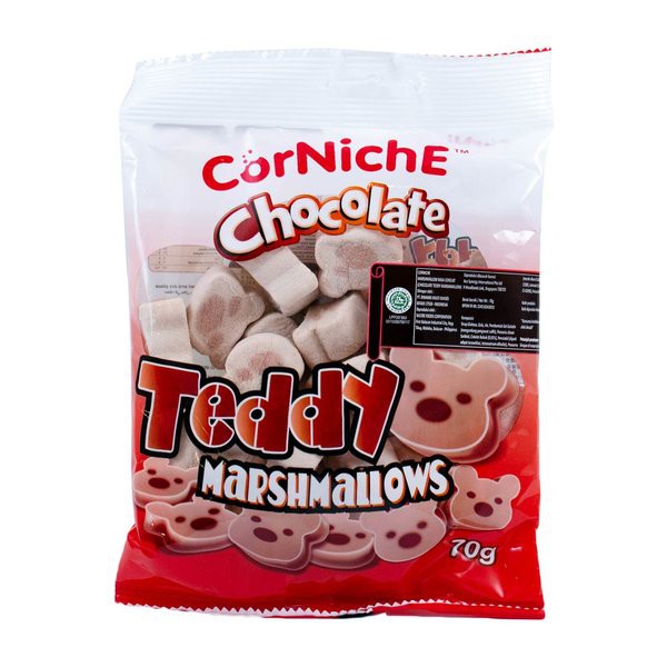 

CORNICHE Chocolate Teddy Marshmallow 70gr
