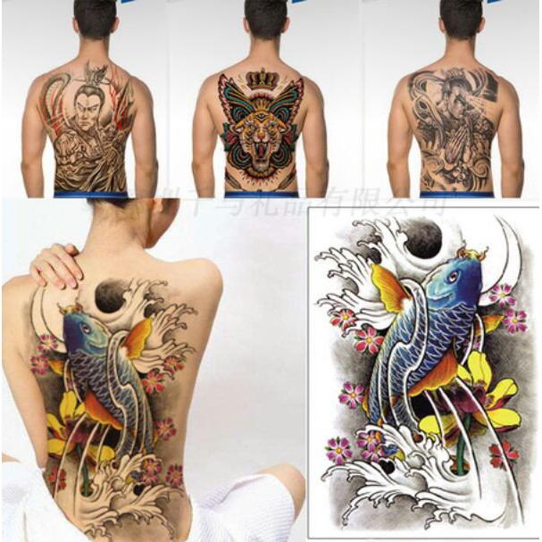 Tatto Temporer (Full Punggung) Bisa Bayar di Tempat