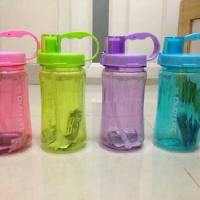 Botol Air minum ENJOY LIFE / Botol Herbalife KW Super / Botol shake / Botol vitamin & suplemen