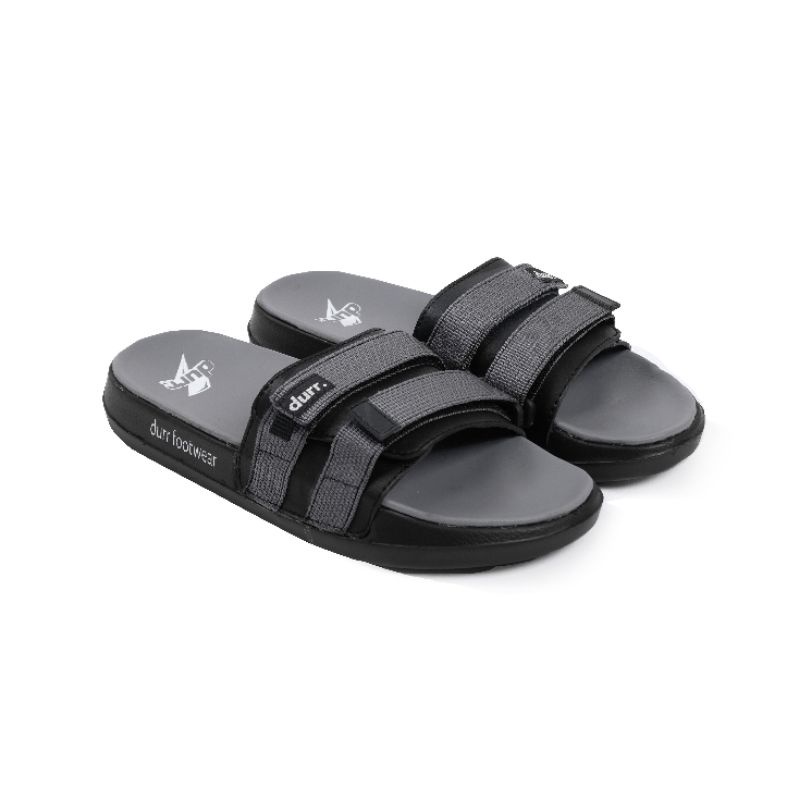 DURR FTWR - Meta White Grey | Sandal Durr Meta White Grey Double Spon (4 Warna) Sandals Durr Meta Putih Abu Double Spon Premium Sandal Durr Meta Force Series White Grey - Sandal Pria Sandal Pria Slip Sandal Pria Strap