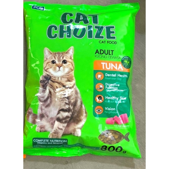 CAT CHOIZE GRATIS MAINAN MAKANAN KUCING ADULT FOOD PAKAN KERING MURAH TUNA