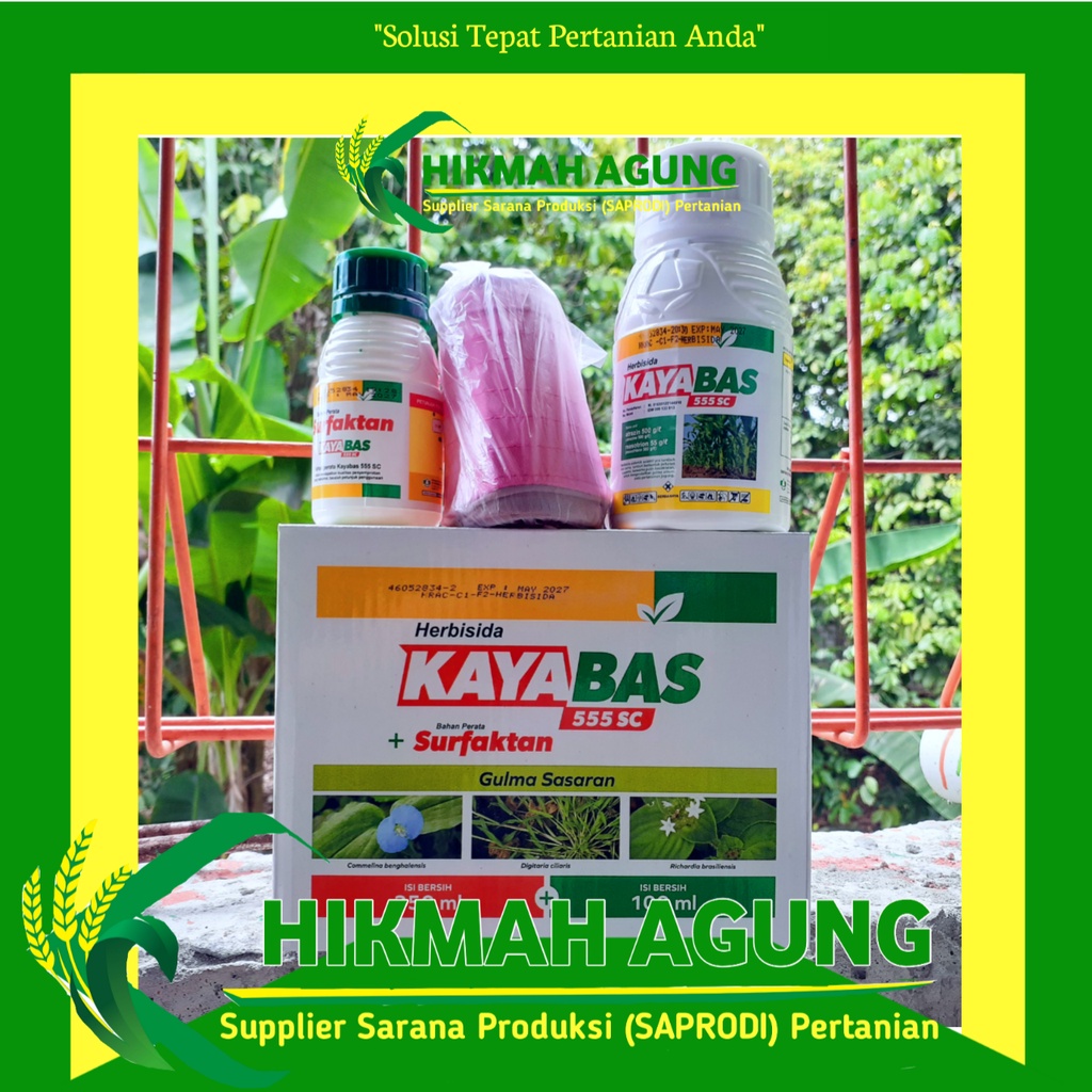 

KAYABAS 555SC 250ML HERBISIDA SELEKTIF UNTUK JAGUNG