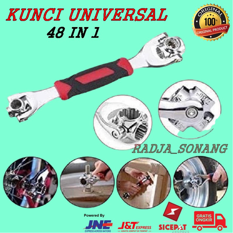 (COD) Kunci Ring Pas Set Kunci Set Lengkap Universal Perkakas Bengkel Alat Bengkel
