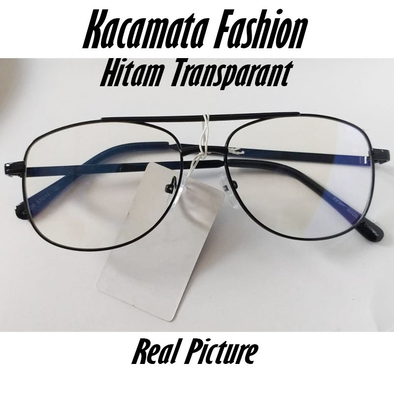 Kacamata Fashion / Kacamata Normal / Kacamata Trendy / Unisex / pria dan wanita/best