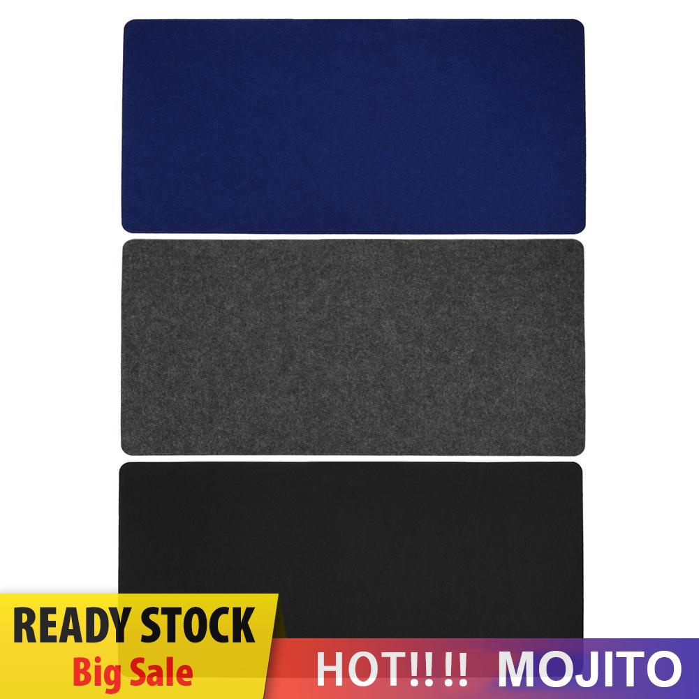 MOJITO Office Computer Desk Mat Modern Table Mouse Pad Wool Felt Laptop Desk Mat