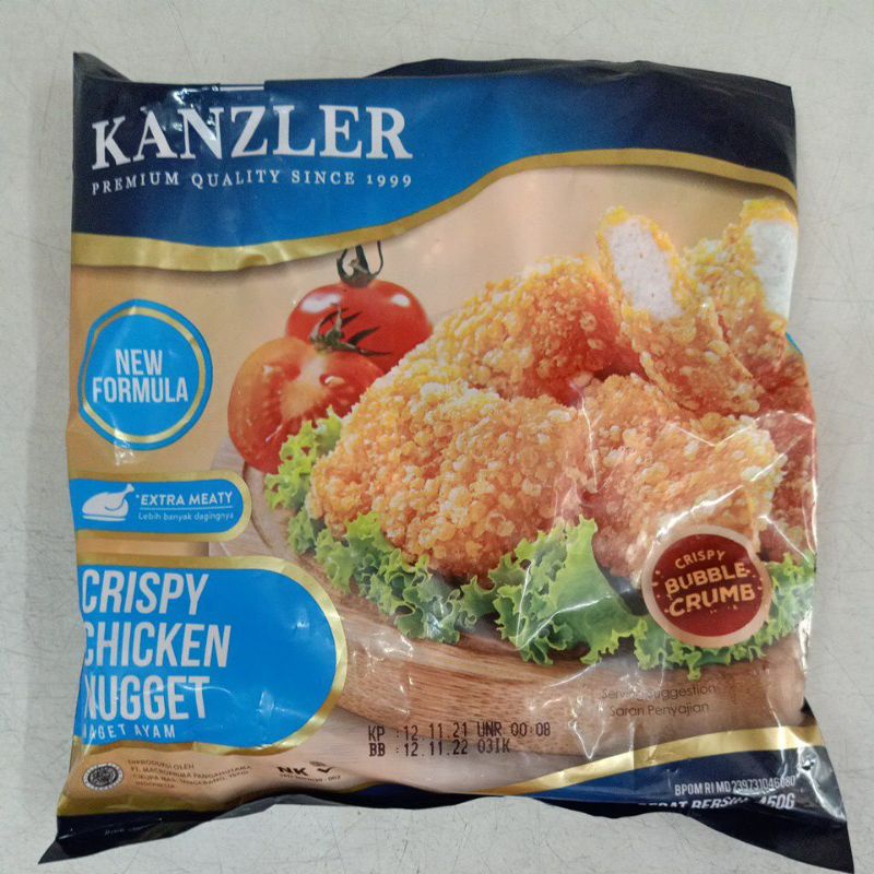 

Kanzler naget crispy 450gr