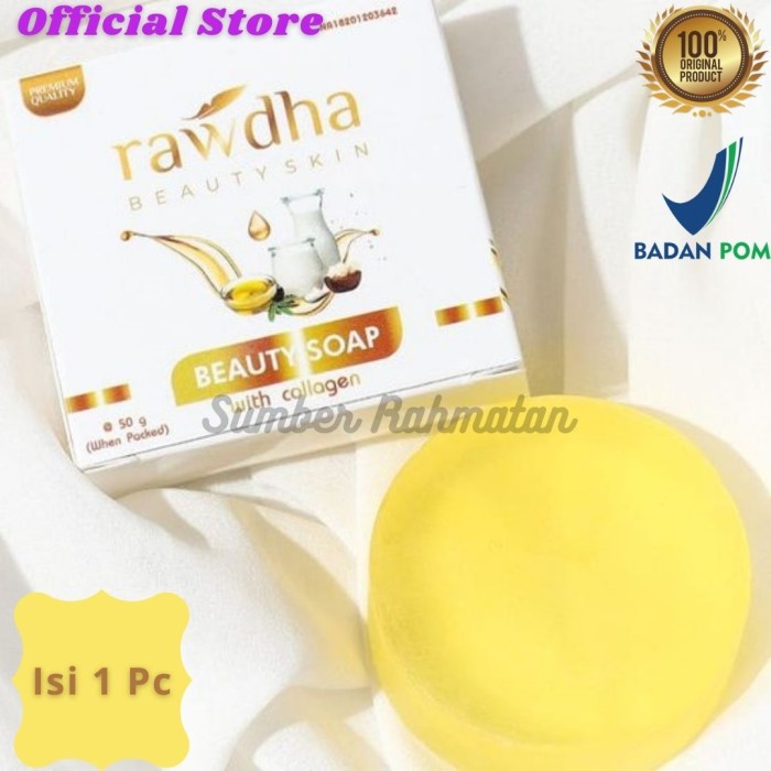 Bisa Cod Sabun Pembersih Wajah Pria Wanita Rawdha 50g Pelembab Kulit Kering Limited Shopee Indonesia