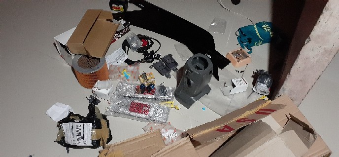 Handle/ Handel Pintu Dalam L300 (hitam/ Abu/ Coklat)