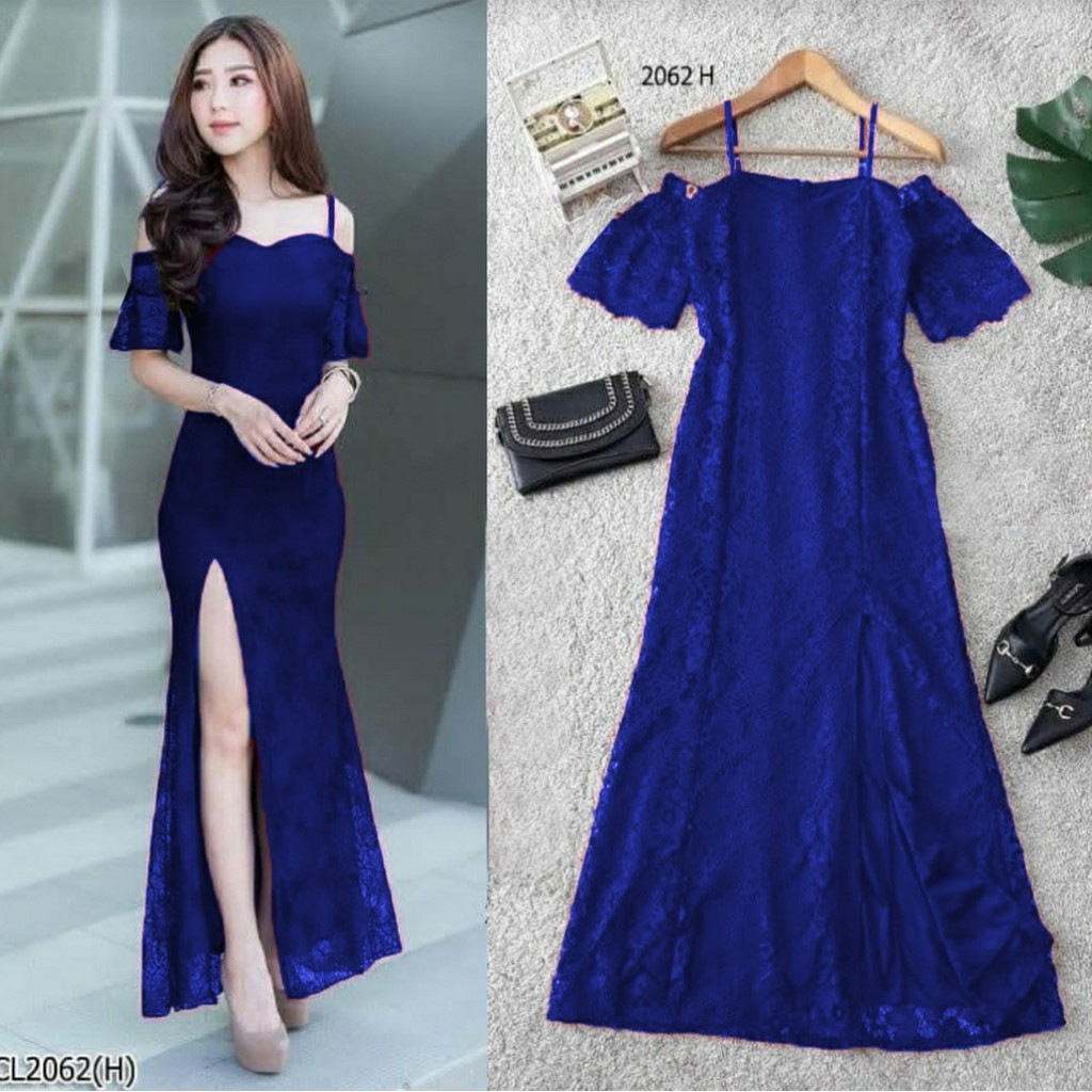 FWG - DRESS BRONIA BRUKAT / BAJU DRES WANITA / GAUN PESTA / DRESS / BAJU WANITA