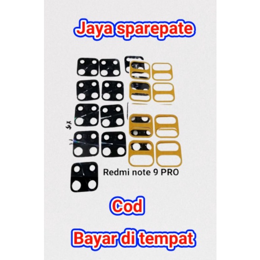 KACA KAMERA XIAOMI REDMI NOTE 9 PRO ORIGINAL