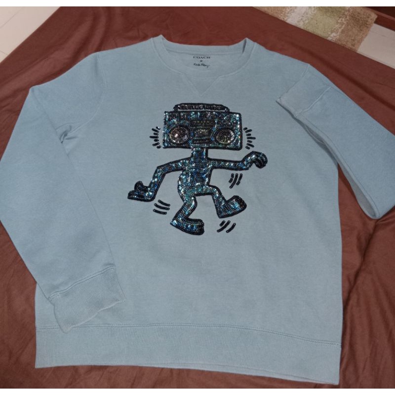 crewneck coach x keith haring