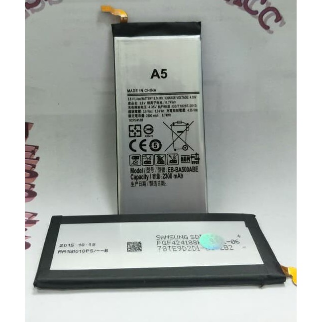 Battery Batre Baterai Samsung A5 2015 A500 EB-BA500ABE