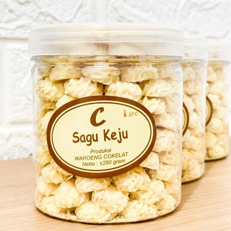 Cookies rasa Sagu Keju - Waroeng Coklat