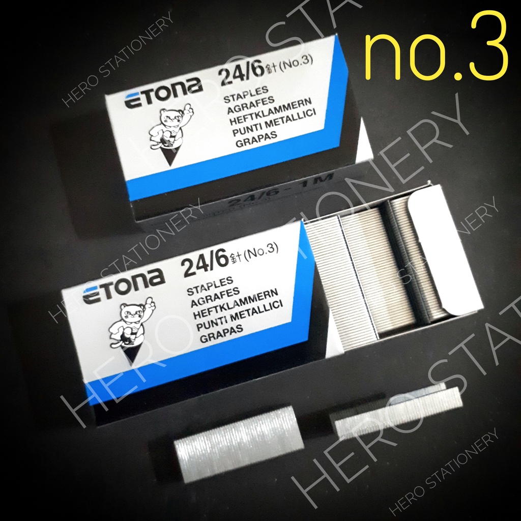 

Etona staples isi stapler no.3