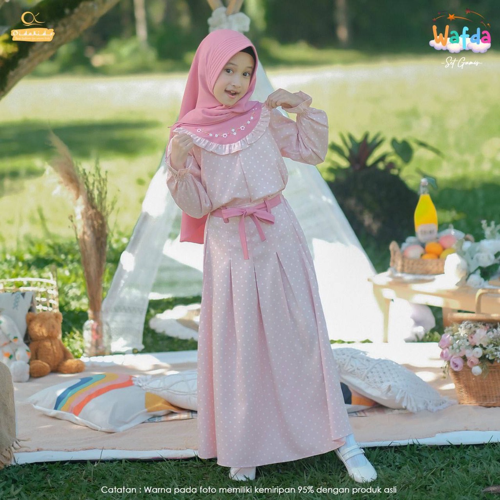 Setelan anak rok Wafda By Oido kids