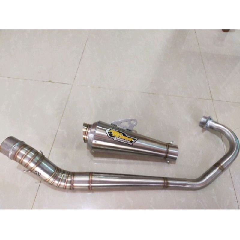 Knalpot racing PANTERA FANTERA leher paten MP. Tiger. cb. Gl pro. Fu. vixion
