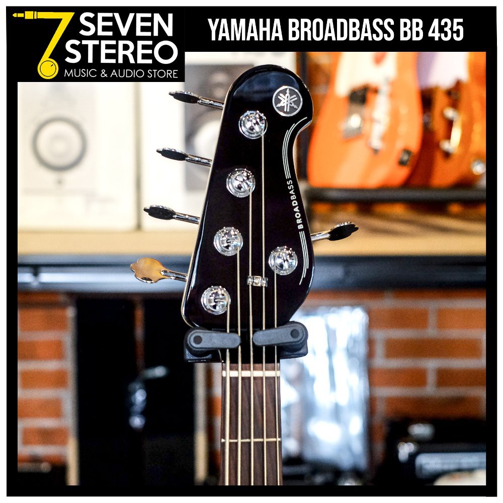 Yamaha BB435 BB Series 5 String Bass Guitar Black