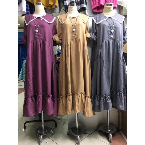 Long Tunik Katun Jepang Impor