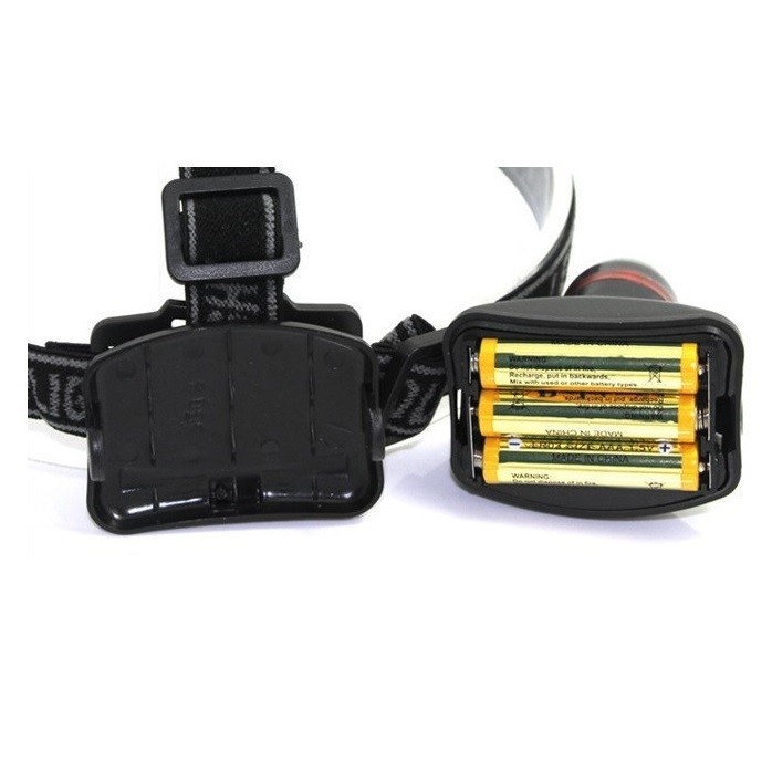 Headlamp Senter Kepala TRLIFE 3W LED Zoom Telescopic Outdoor Camping