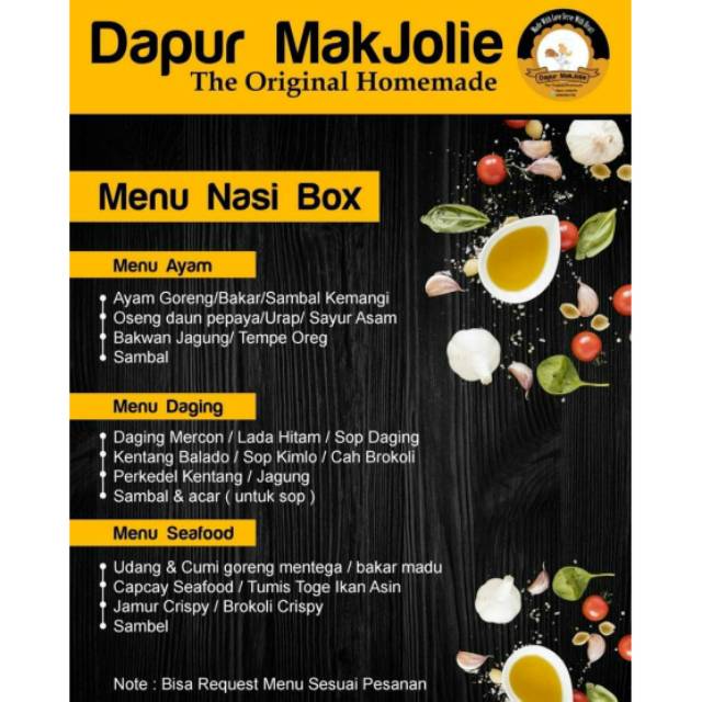 Nasi Box Dengan Menu Favorite Kekinian Shopee Indonesia