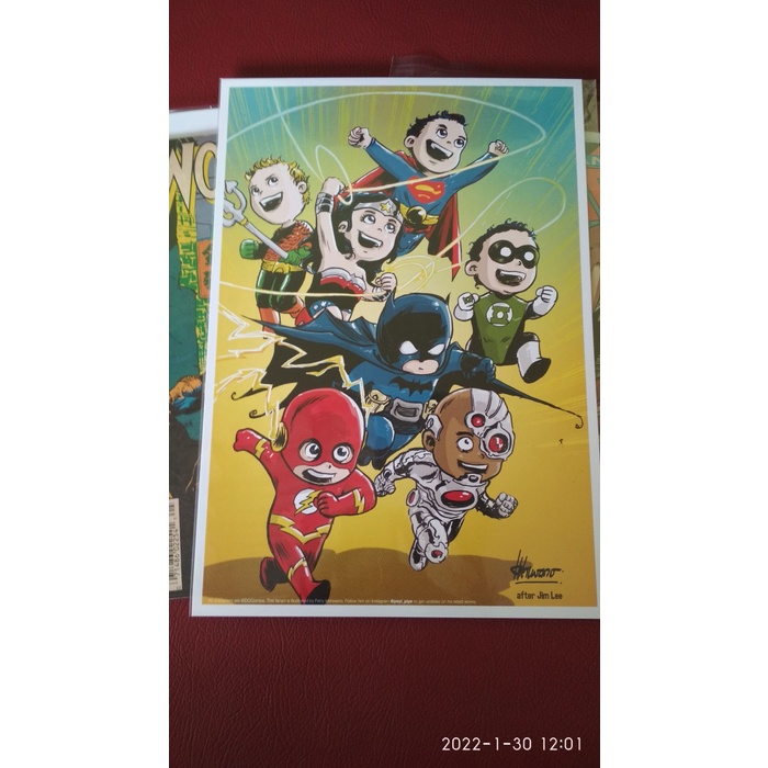

Produk Terbaru Print Art Justice League Babies - Fan Art