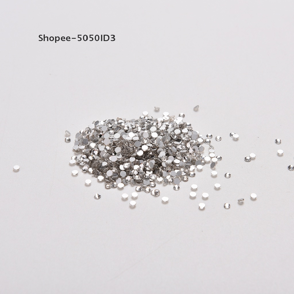Kristal Berlian Imitasi AB / Flatback 1440p 1.6mm / 2mm Untuk Dekorasi Nail Art DIY