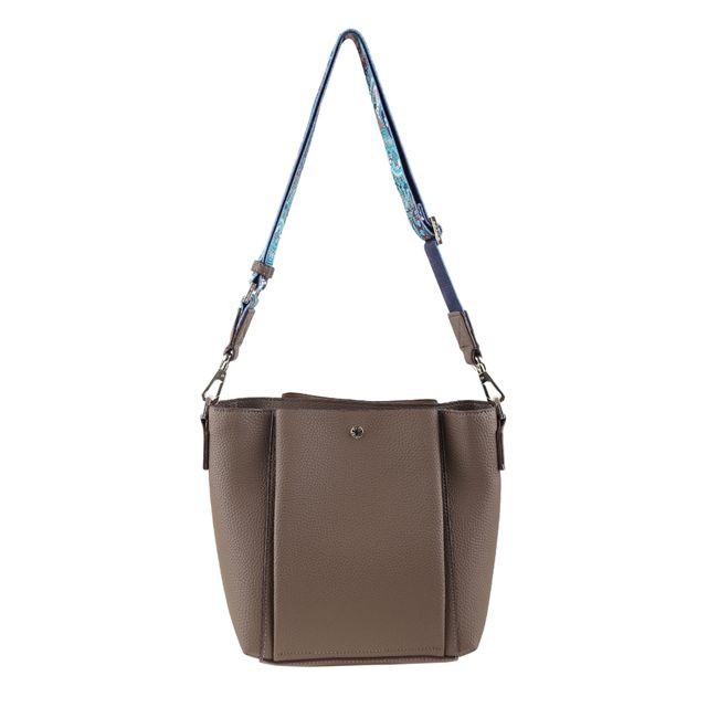 Hush Puppies Tas Wanita Frances Satchel (M) Taupe