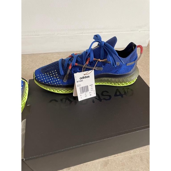 Adidas 4D Fusio "Bold Blue/Flash Yellow/Core Black" Original BNIBWT